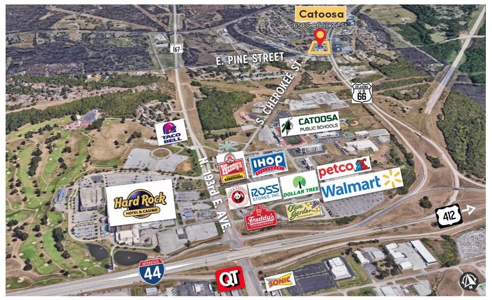 More Photos Of 650 S Cherokee St, Catoosa Medical For Lease