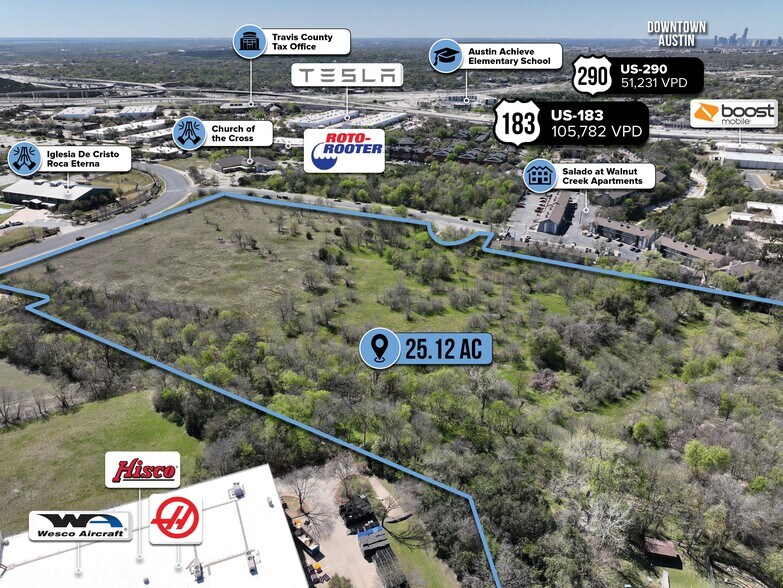 More Photos Of 8146 Exchange Dr, Austin Land For Sale