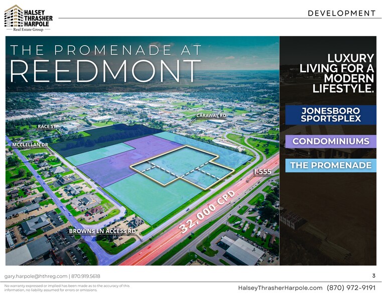 Primary Photo Of Browns Lane Access Road, Jonesboro Land For Sale