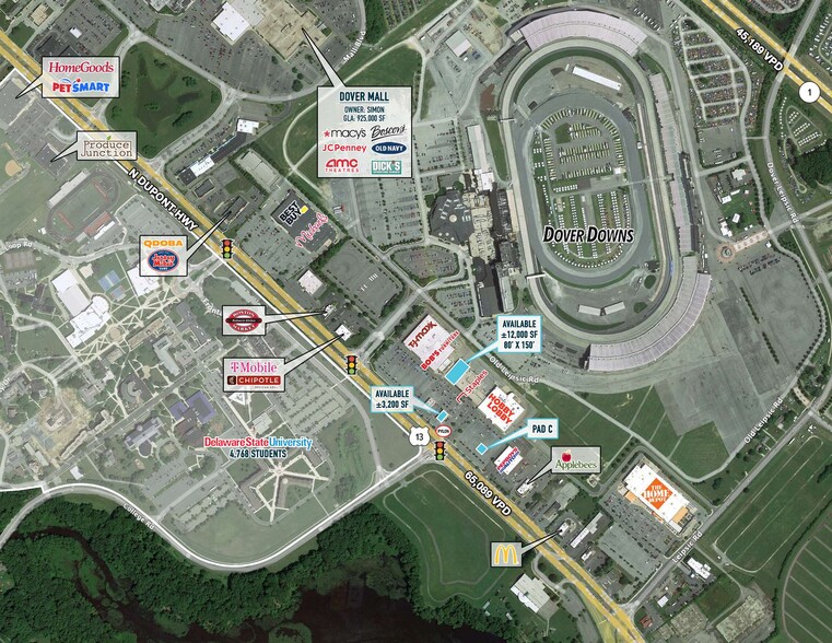 More Photos Of 1001 N DuPont Hwy, Dover Unknown For Lease