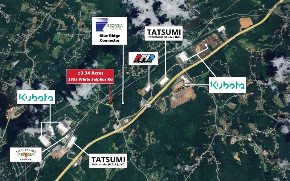 More Photos Of 3355 White Sulphur Rd, Gainesville Land For Sale