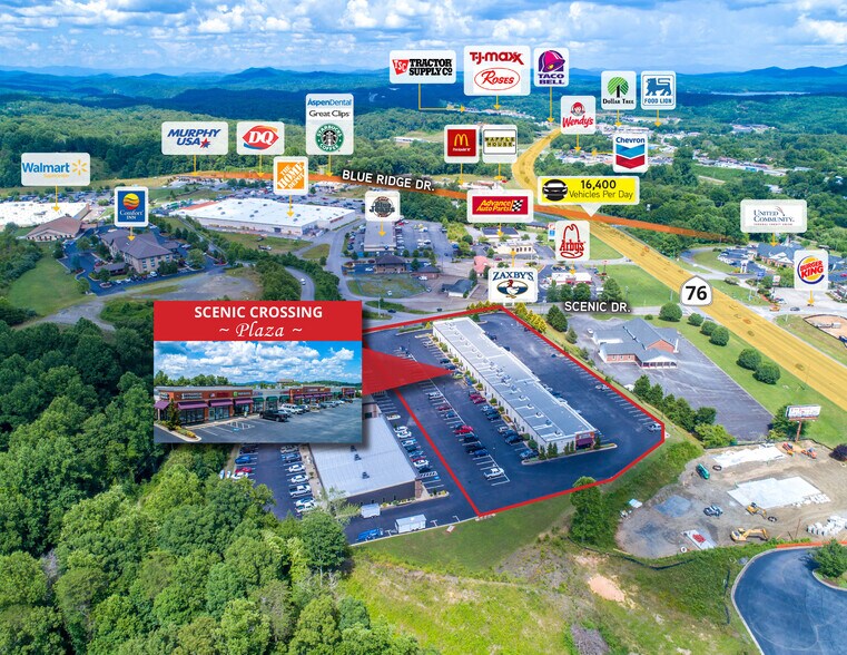 More Photos Of 2800 Scenic Dr, Blue Ridge Storefront Retail Office For Lease