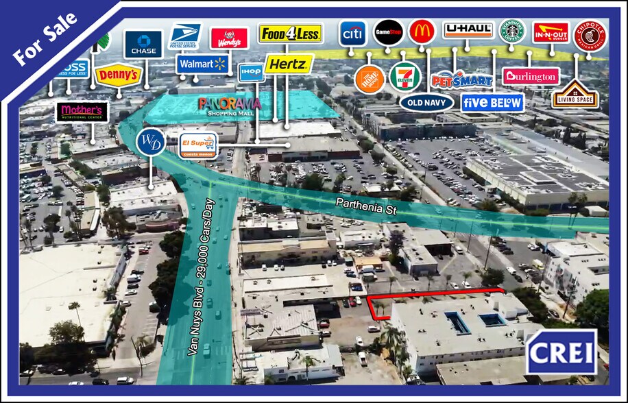 Primary Photo Of 8720 Tobias Ave, Panorama City Land For Sale