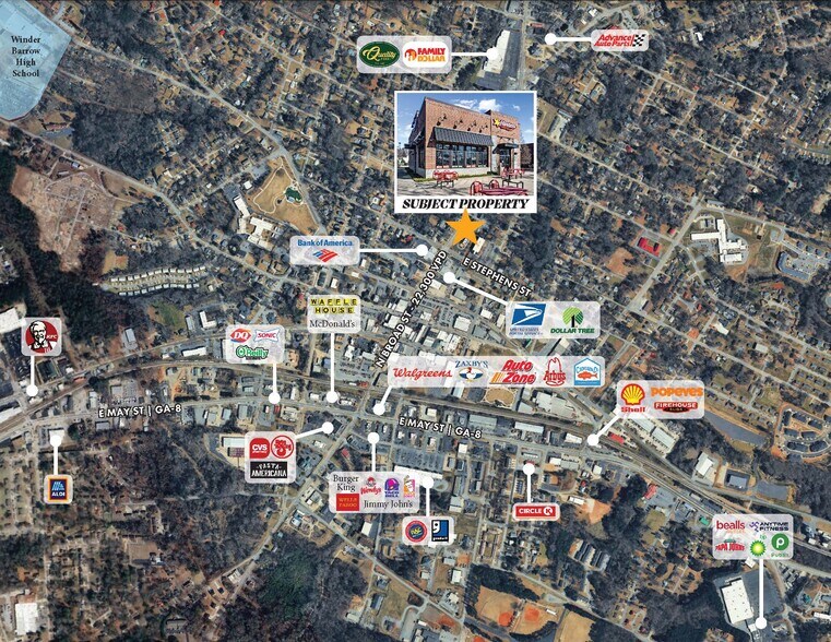 More Photos Of 113 N Broad St, Winder Freestanding For Sale
