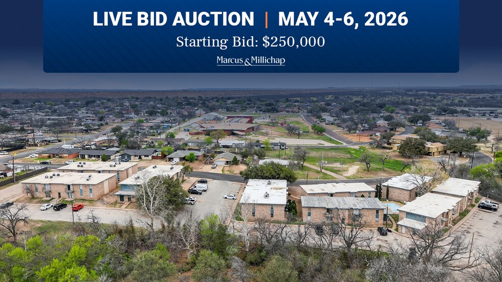 Primary Photo Of 1707-1717 Greenwood St, San Angelo Apartments For Sale