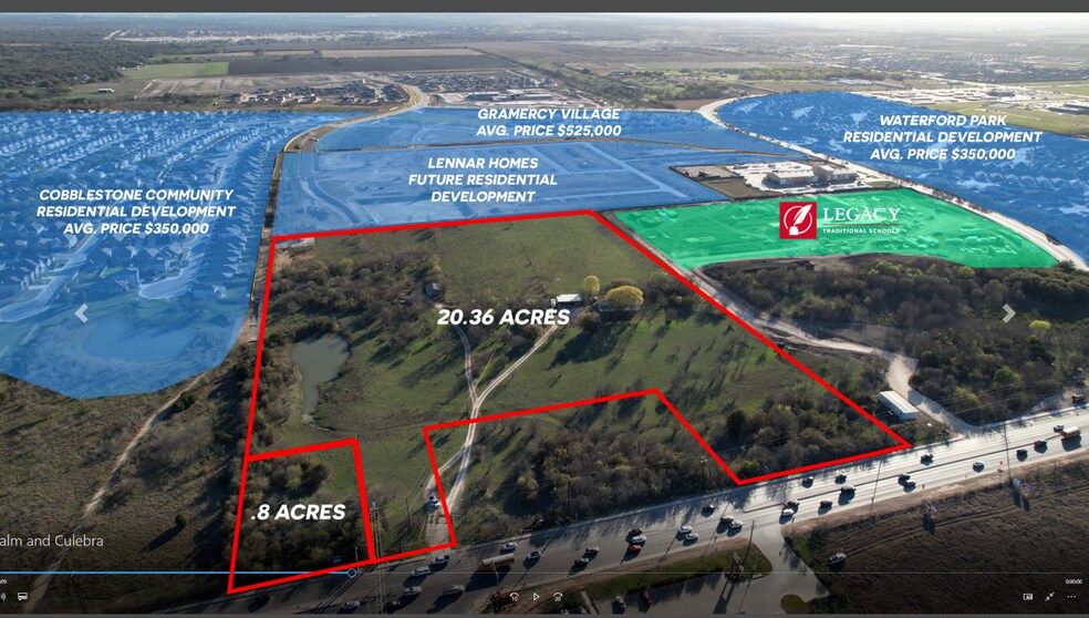 More Photos Of Galm & Culebra, San Antonio Land For Sale