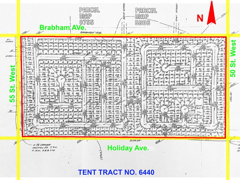 More Photos Of Holiday Ave And 50-55 St West, Rosamond Land For Sale