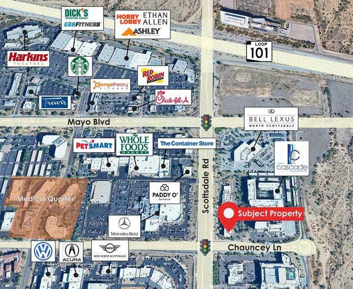 More Photos Of 18511 N Scottsdale Rd, Scottsdale Storefront Retail Office For Lease