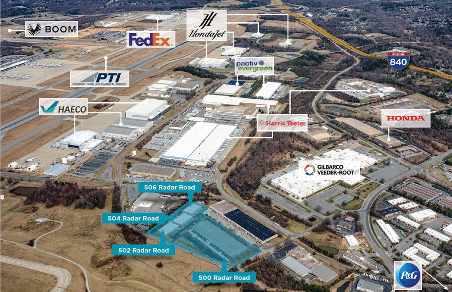 More Photos Of 500 Radar Rd, Greensboro Unknown For Lease