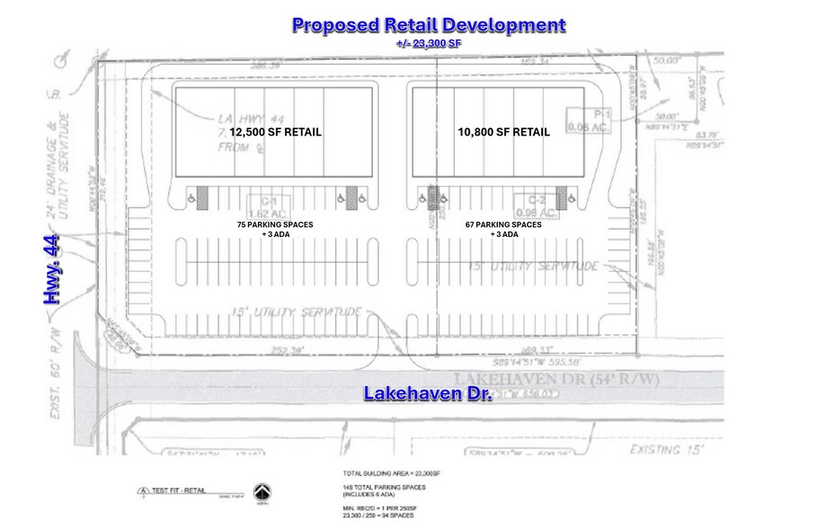 More Photos Of 100 Lakehaven Dr, Gonzales General Retail For Lease