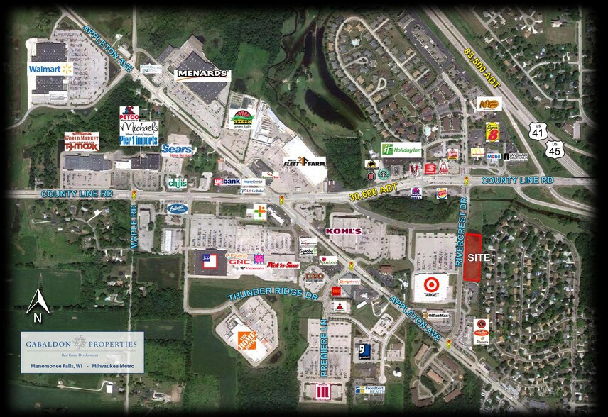 Primary Photo Of W176N9432 Rivercrest Dr, Menomonee Falls Land For Sale