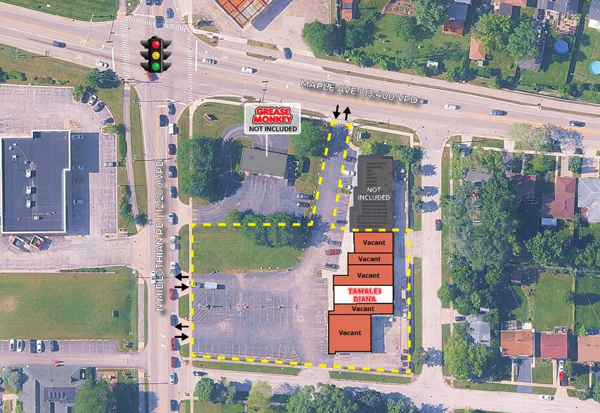 More Photos Of 605-625 N Midlothian Rd, Mundelein Storefront Retail Office For Sale