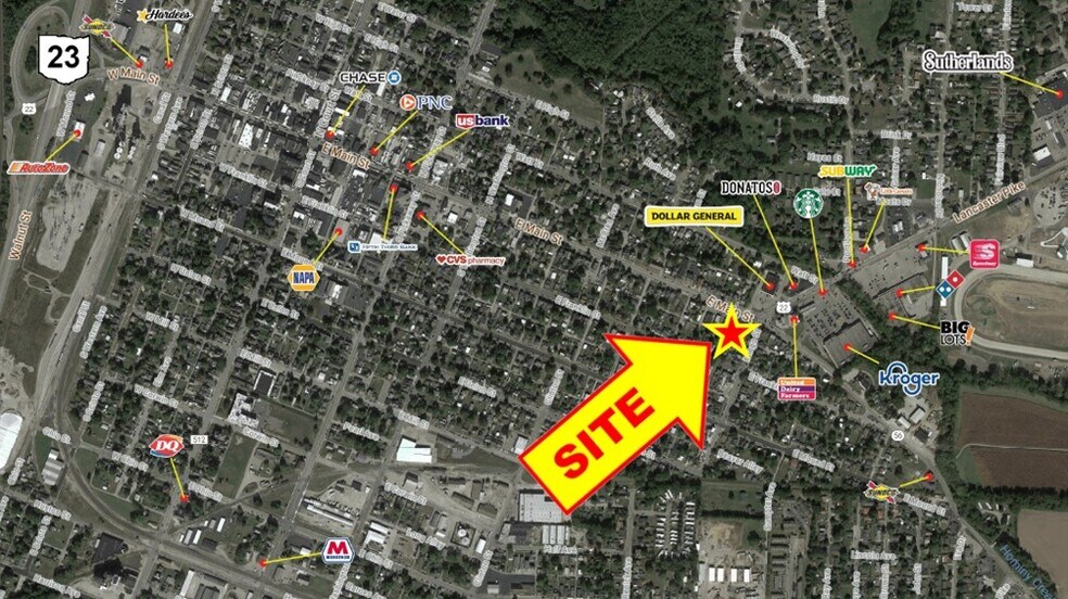 More Photos Of 509-513 E Main St, Circleville Freestanding For Lease