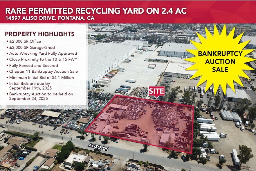 Primary Photo Of 14597 Aliso Dr, Fontana Land For Sale