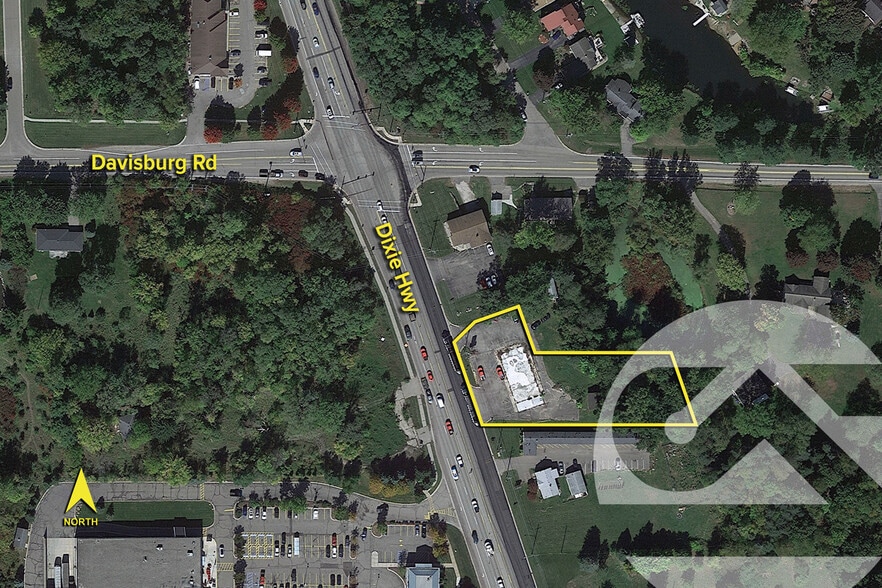 Primary Photo Of 9768-9770 Dixie Hwy, Village of Clarkston Land For Sale