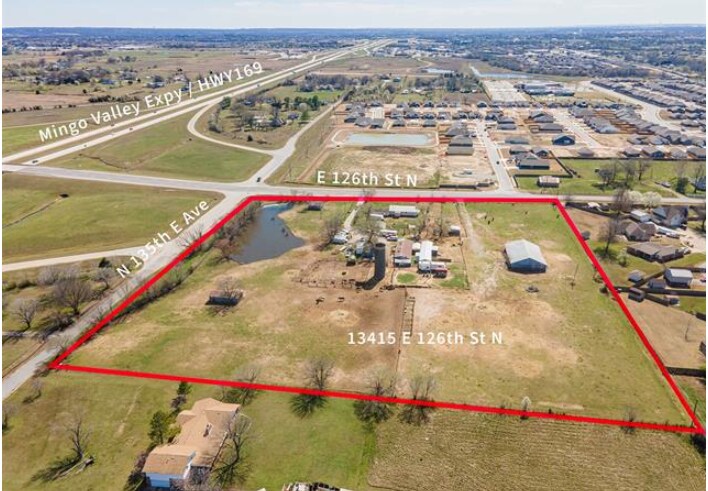 More Photos Of 13415 E 126th St N, Collinsville Land For Sale