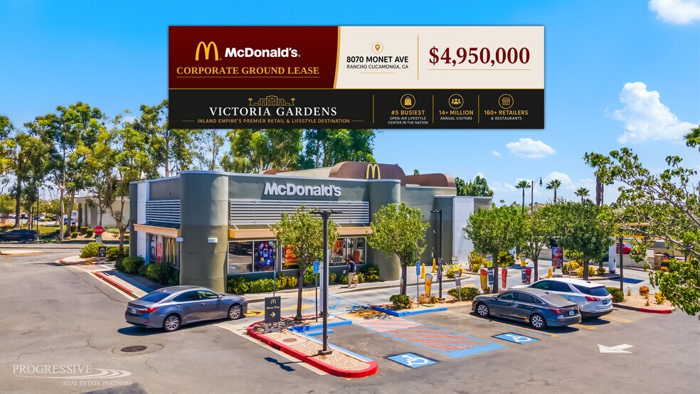 Primary Photo Of 8070 Monet Ave, Rancho Cucamonga Fast Food For Sale