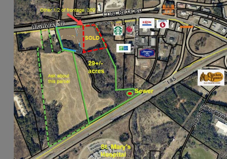 Primary Photo Of Hwy 17 Hwy, Lavonia Land For Sale