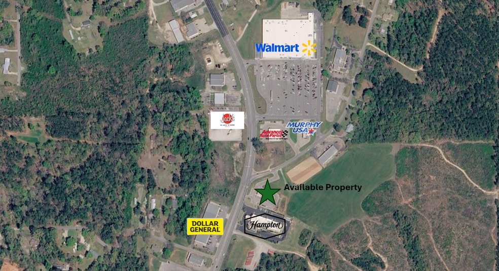 Primary Photo Of 4106 N College Ave, Jackson Fast Food For Lease