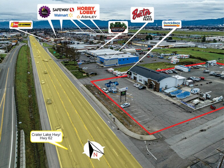 More Photos Of 3811 Crater Lake Hwy, Medford Warehouse For Sale