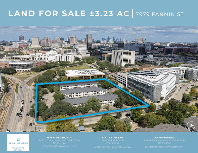 Primary Photo Of 7979 Fannin St, Houston Land For Sale