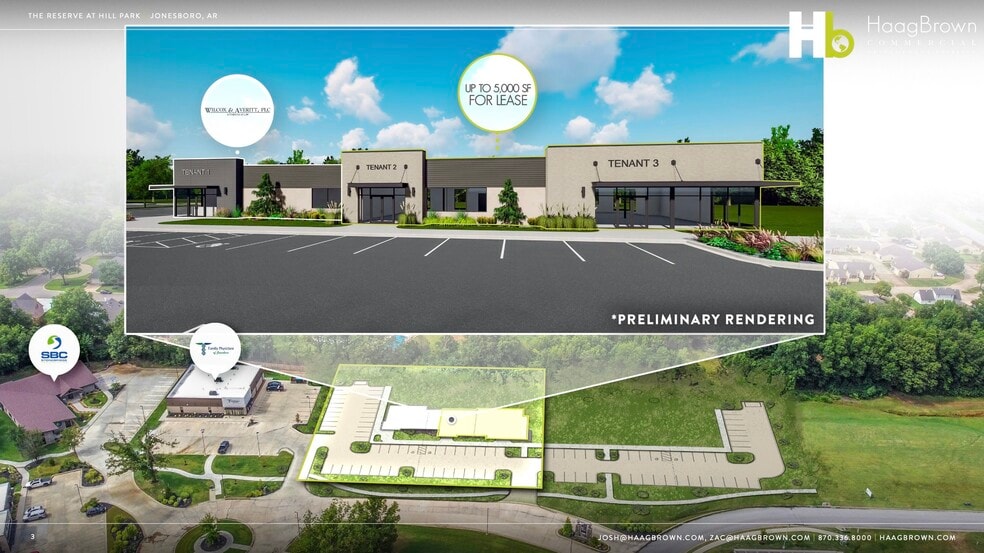 More Photos Of 1680 Hill Park Cv, Jonesboro Office For Lease