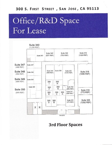 More Photos Of 300-322 S 1st St, San Jose Office For Lease