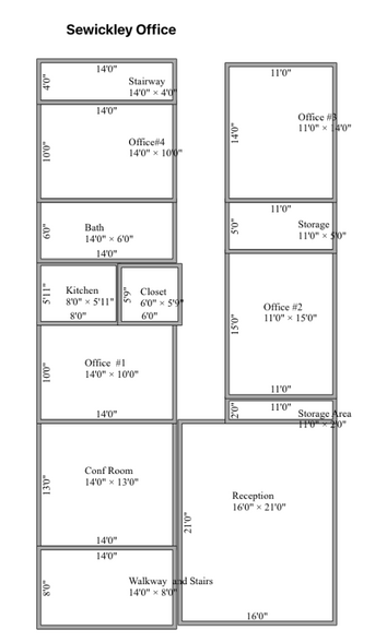 More Photos Of 616 Washington St, Sewickley Office For Lease