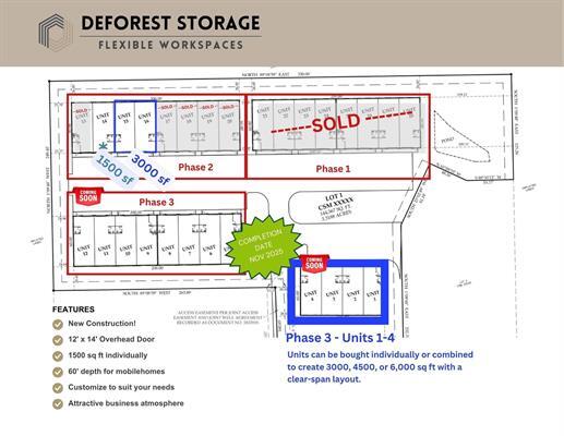More Photos Of 7645 Grinde Rd, Deforest Warehouse For Sale