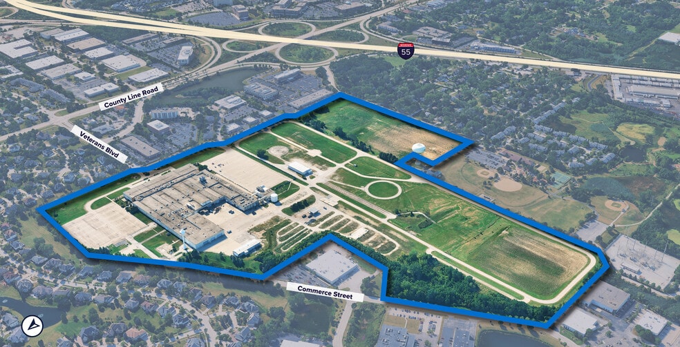 More Photos Of 6900 Veterans Blvd, Burr Ridge Light Manufacturing For Sale