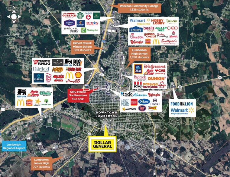 More Photos Of 206 E 7th St, Lumberton Convenience Store For Sale