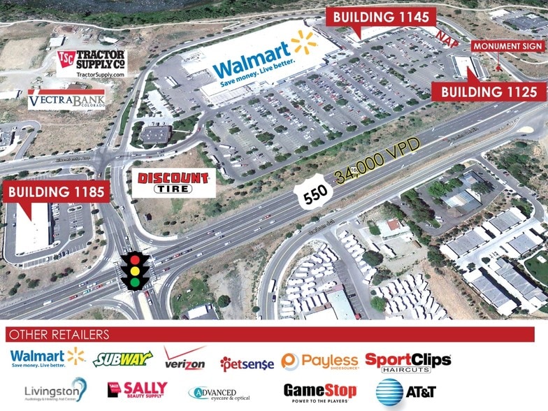 More Photos Of 1155 S Camino Del Rio, Durango Unknown For Lease