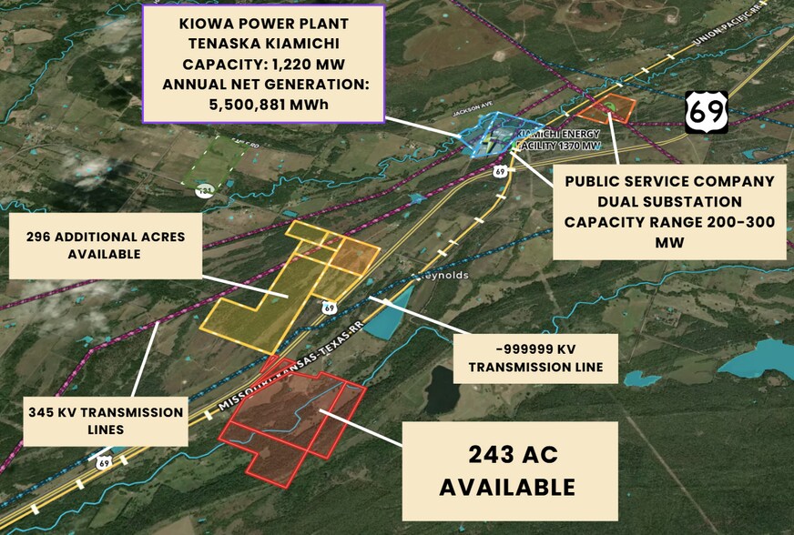More Photos Of 2038 N Reynolds Lake Rd, Kiowa Land For Sale