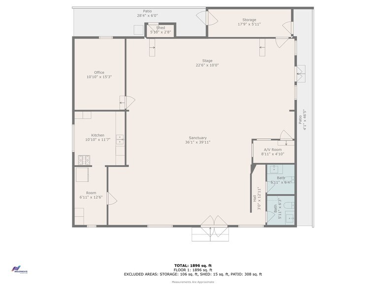 More Photos Of 3709 Rolle St, Los Angeles Religious Facility For Sale