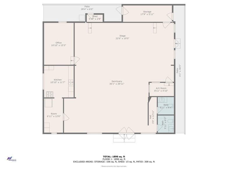 More Photos Of 3709 Rolle St, Los Angeles Religious Facility For Sale
