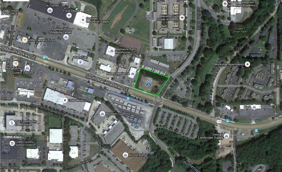 More Photos Of 811 S Marietta Pky SE, Marietta General Retail For Lease