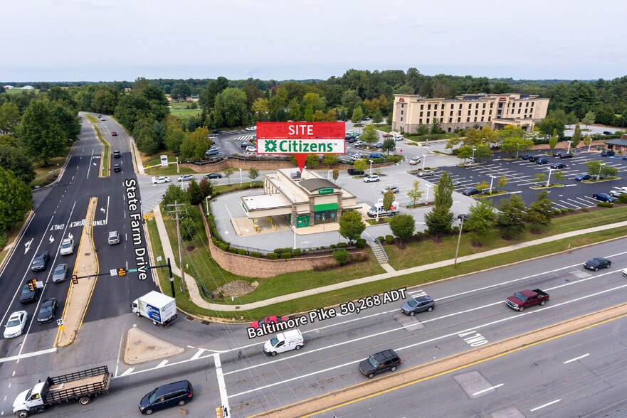 More Photos Of 1071 Baltimore Pike, Glen Mills Bank For Sale