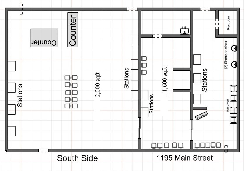 More Photos Of 1191 Main St, East Hartford Storefront Retail Office For Sale