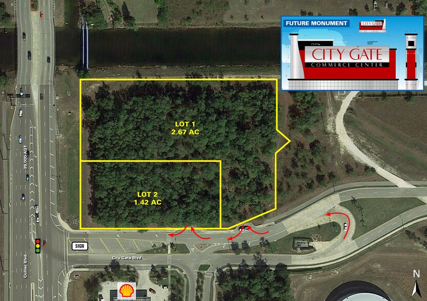 More Photos Of City Gate Commerce Park, Naples Land For Lease