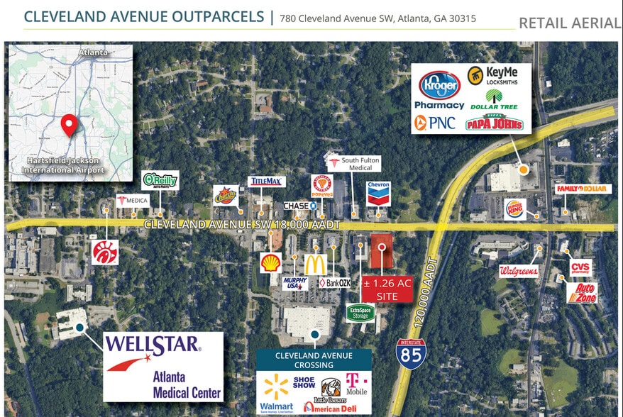 More Photos Of 780 Cleveland SW ave, Atlanta Land For Lease