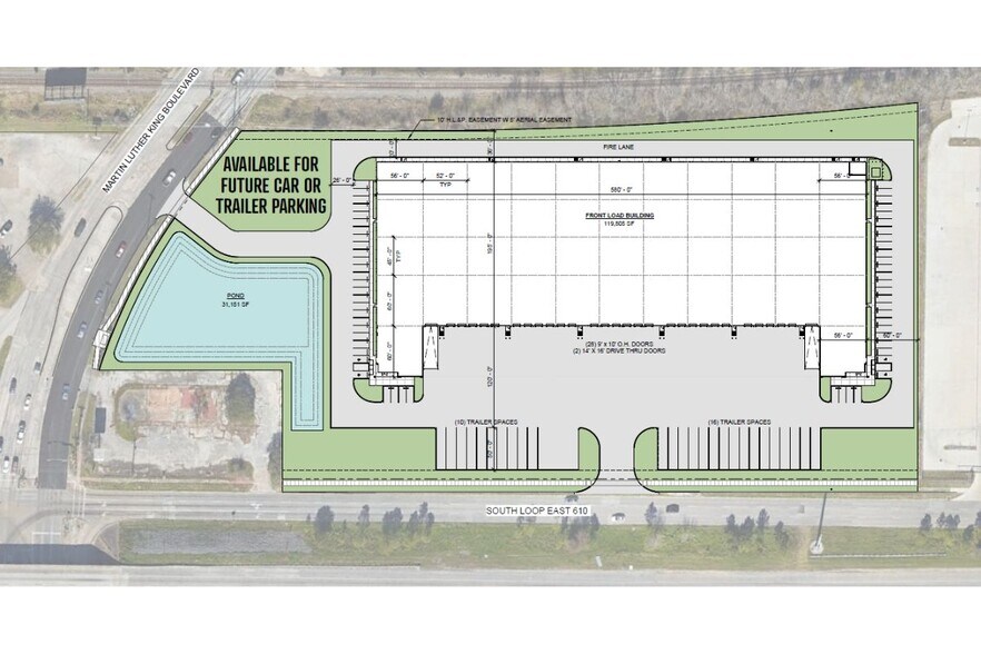 More Photos Of 5415 South Loop E, Houston Distribution For Lease