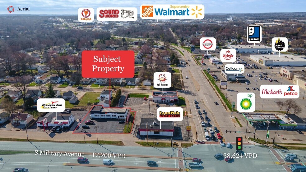 More Photos Of 712 S Military Ave, Green Bay Service Station For Sale