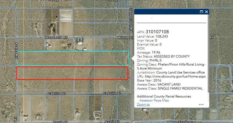 More Photos Of 0 Sheep Creek Rd, Adelanto Land For Sale