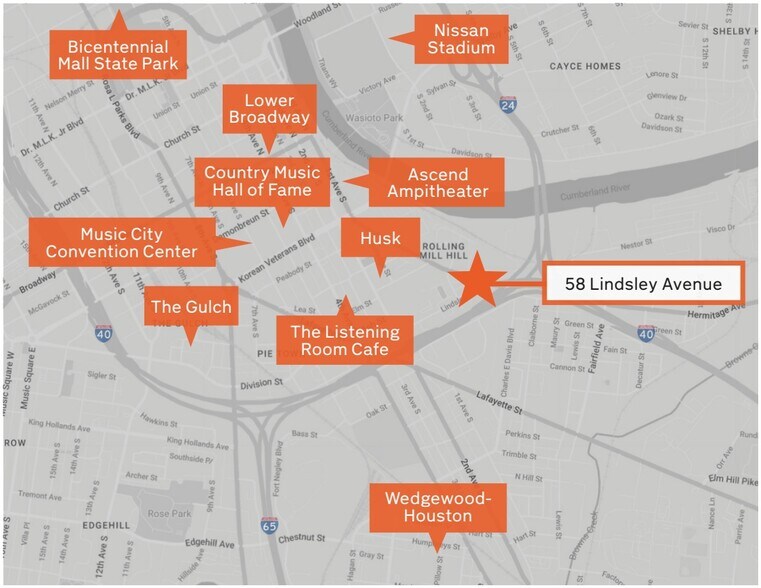 More Photos Of 58 Lindsley Ave, Nashville Office For Lease