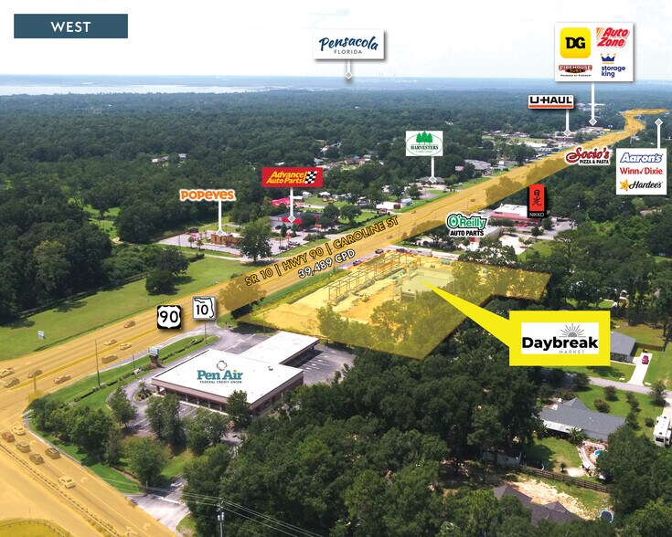 More Photos Of 4540 Us-90, Pace Service Station For Sale