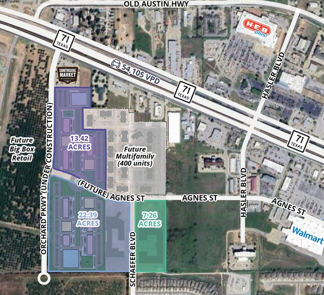 More Photos Of S. Schafer Blvd & Agnes St. blvd, Bastrop Land For Sale