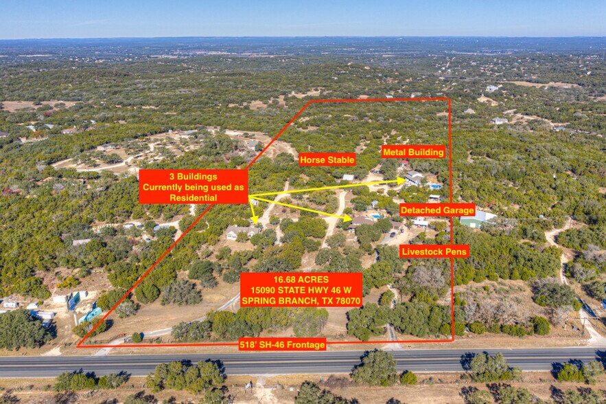 More Photos Of 15090 State Hwy 46 W, Spring Branch Land For Sale