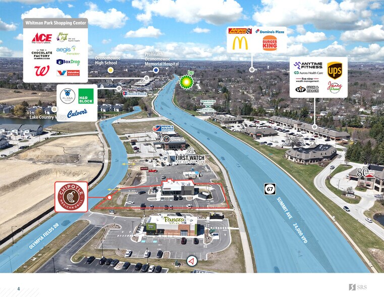 More Photos Of 1299 Olympia Fields Dr, Oconomowoc Fast Food For Sale