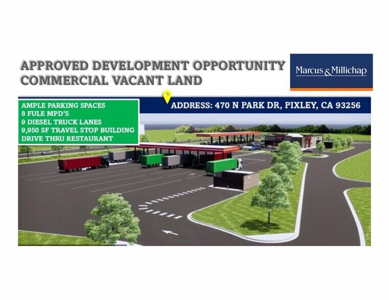 Primary Photo Of 470 Park Dr, Pixley Land For Sale