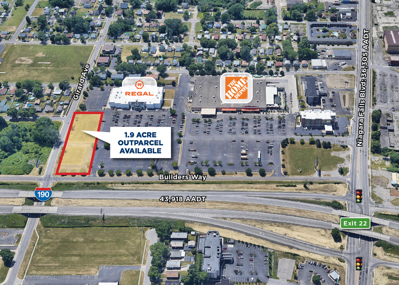 Primary Photo Of Builders @ Girard Ave, Niagara Falls Land For Lease